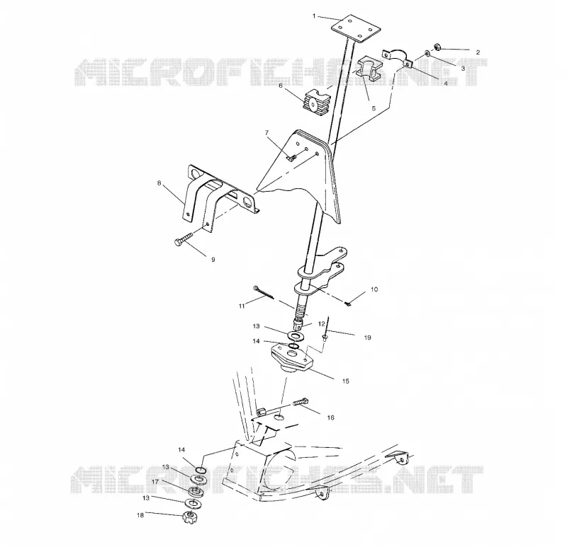 STEERING POST   ASSEMBLY