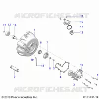ENGINE, COOLING SYSTEM AND WATER PUMP