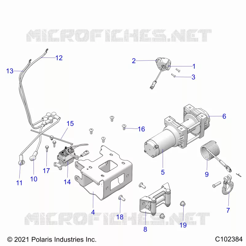 CHASSIS, WINCH