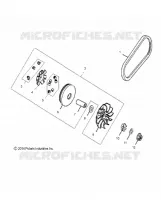 DRIVE TRAIN, PRIMARY CLUTCH