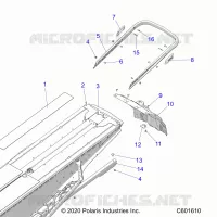 BUMPER, REAR