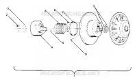 DRIVEN CLUTCH STAR, SPRINT AND SPRINT E/S (4912721272007A)