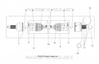DRIVE TRAIN, DRIVE REAR SHAFT