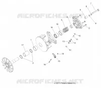 DRIVE TRAIN, PRIMARY CLUTCH