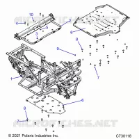 CHASSIS, FRAME 