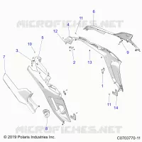REAR BODYWORK FENDERS