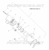 REAR BRAKE CALIPER