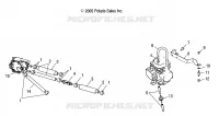 CARBURETOR MOUNTING AND FUEL PUMP/LINES