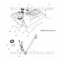 FUEL SYSTEM, FUEL TANK ASM.