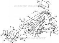 TUNNEL ASSEMBLY XLT E940767,  XLT SP E940667    XLT SKS E940567 (49274227420001)