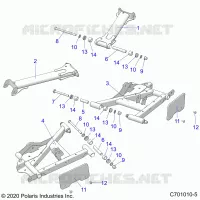 REAR SUSPENSION CONTROL ARMS