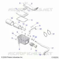 ENGINE, AIR INTAKE SYSTEM