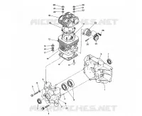 CRANKCASE AND CYLINDER