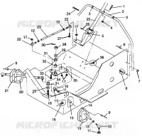 STEERING 500 CARB SKS 0962564,  EUROPEAN 500 CARB SKS E962564  AND 500 CARB (4931873187B005)