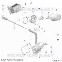 ENGINE, DIPSTICK & OIL FILTER