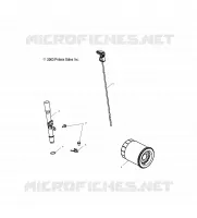 OIL DIPSTICK   FILTER
