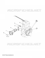 ENGINE, THROTTLE BODY AND FUEL RAIL