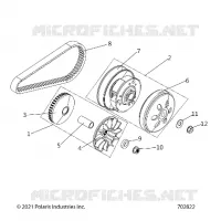DRIVE TRAIN, PRIMARY CLUTCH