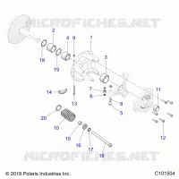 DRIVE TRAIN, PRIMARY CLUTCH