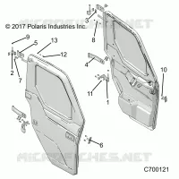 DOORS, FRONT, MOUNTING