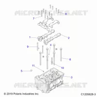 ENGINE, CYLINDER HEAD