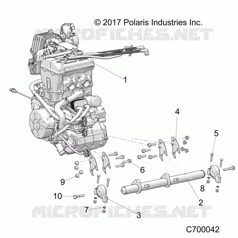 ENGINE, MOUNTING