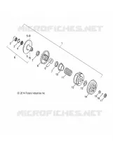 DRIVE TRAIN, SECONDARY CLUTCH