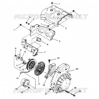 BLOWER HOUSING   RECOIL LITE GT 0963133 AND EUROPEAN LITE GT E963133 (4933083308C010)