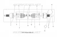 DRIVE TRAIN, DRIVE REAR SHAFT