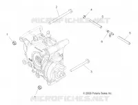DRIVE TRAIN, GEARCASE MOUNTING, REAR