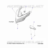 ELECTRICAL, HEADLIGHT AND TAILLIGHT
