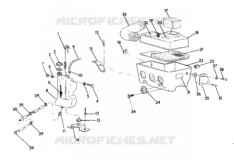 OIL TANK/AIR BOX RXL/RXL SKS (4921322132033A)