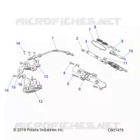 ENGINE, EXHAUST VALVE ASM. AND ACTUATOR