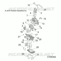 ENGINE, CRANKCASE AND CRANKSHAFT