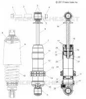 FRONT SHOCK (7043720)