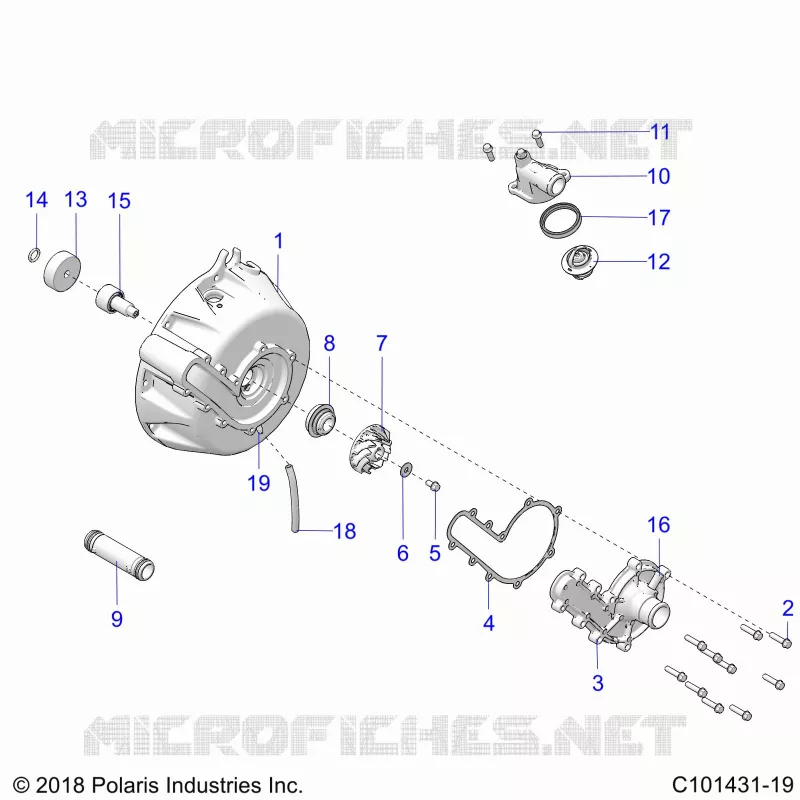 COOLING SYSTEM AND WATER PUMP