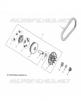 DRIVE TRAIN, PRIMARY CLUTCH