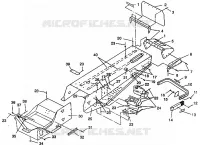 TUNNEL ASSEMBLY XLT E940767,  XLT SP E940667    XLT SKS E940567 (49274227420001)
