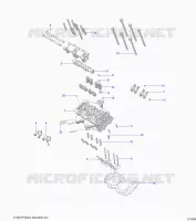 ENGINE, CYLINDER HEAD, CAM AND VALVES