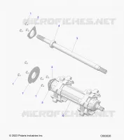 DRIVE TRAIN, JACKSHAFT AND DRIVE SHAFT