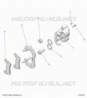 BRAKES, REAR CALIPER