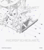 CHASSIS, MOUNTING, FRONT GEARCASE AND BUMPER MOUNTING