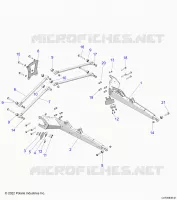 REAR SUSPENSION CONTROL ARMS