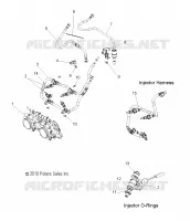 FUEL SYSTEM, RAIL, LINES AND THROTTLE  BODY