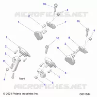 ENGINE, MOUNTING & LONG BLOCK