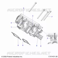 ENGINE, THROTTLE BODY