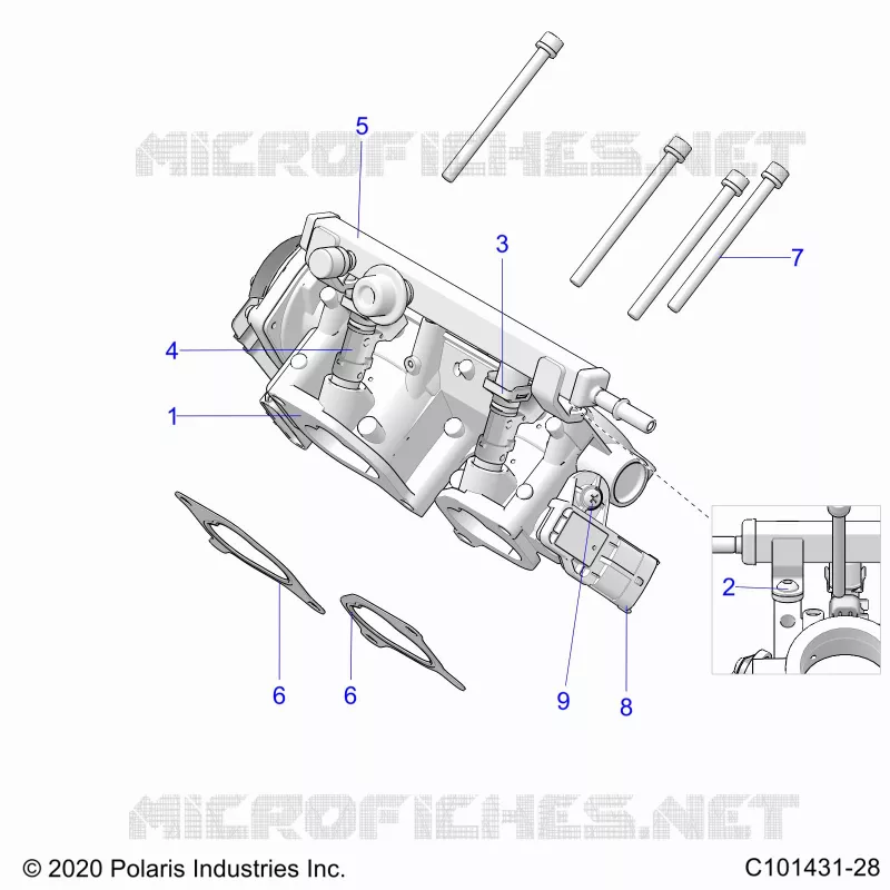 ENGINE, THROTTLE BODY