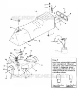 SEAT   GAS TANK ASSEMBLY CLASSIC TOURING / 0930865 (4922952295005A)