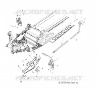 CHASSIS, CLUTCH GUARD AND FOOTRESTS