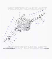 ENGINE, MOUNTING & LONG BLOCK